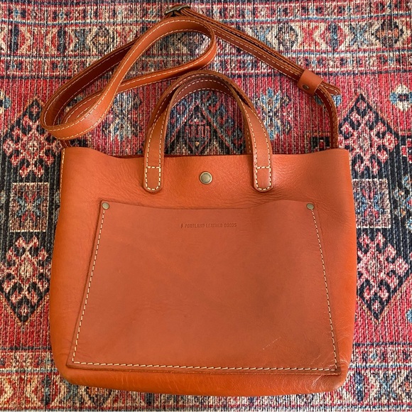 Portland Leather Bags Portland Leather Goods Mini Crossbody Tote